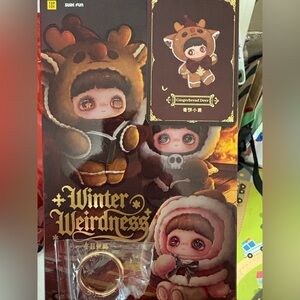 Winter Weirdness Gingerbread Deer Plush